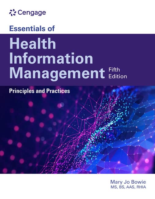 Essentials of Health Information Management