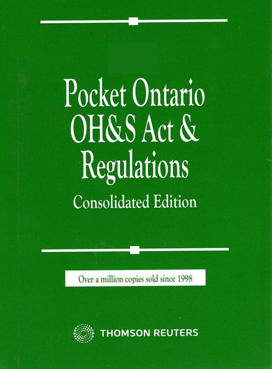 Pocket Ontario OH&S Act and Regulations