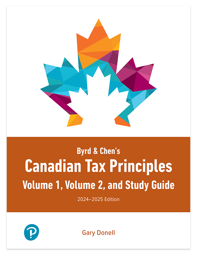 Canadian Tax Principles 2024-2025 PKG with MyLab Accounting and Pearson eText