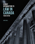 A Brief Introduction to Law in Canada