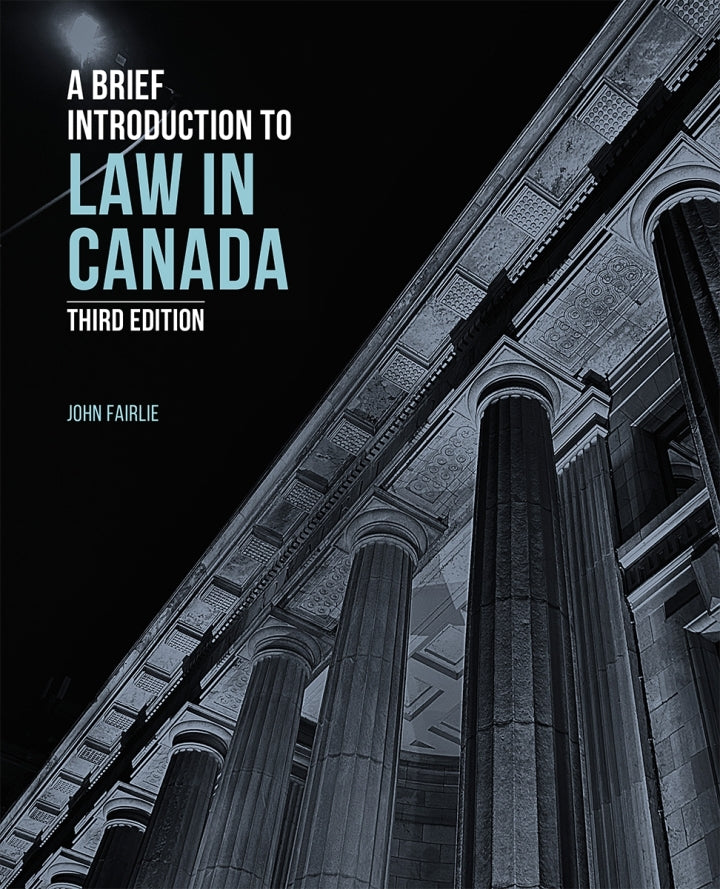 A Brief Introduction to Law in Canada