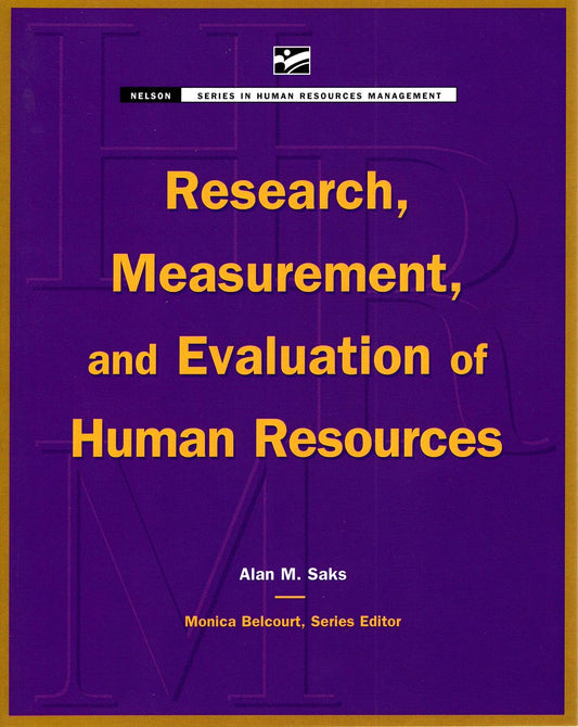 Research, Measurement & Evaluation of Human Resources