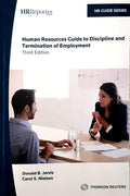 Human Resources Guide to Discipline and Termination of Employment