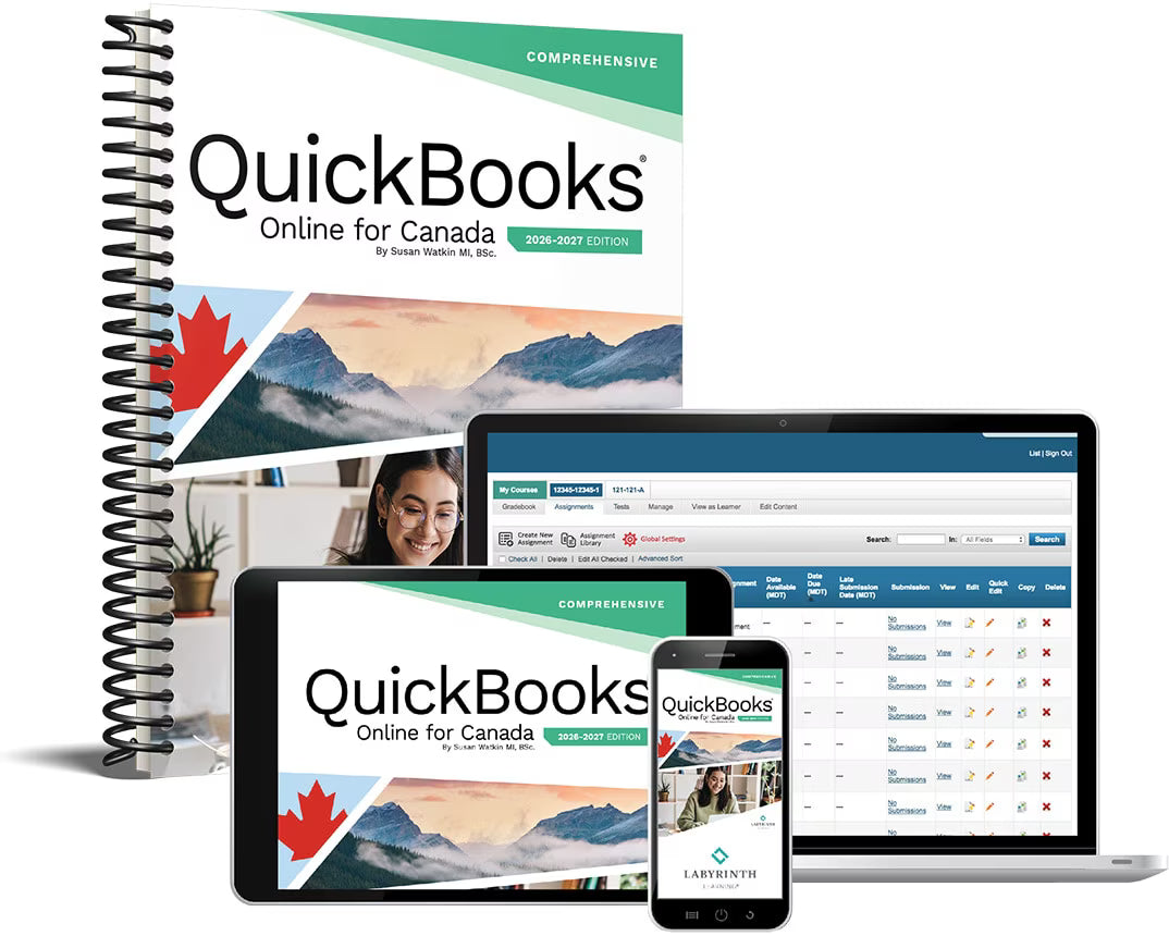 QuickBooks Online for Canada 2026-2027