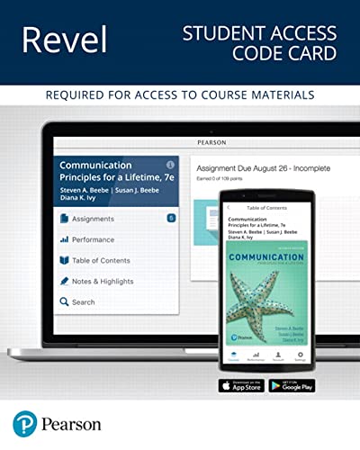 Revel Student Access for Communication