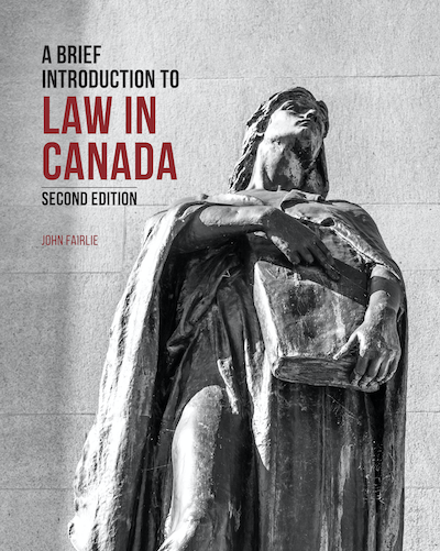 A Brief Introduction to Law in Canada