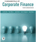 MyLab Finance for Fundamentals of Corporate Finance